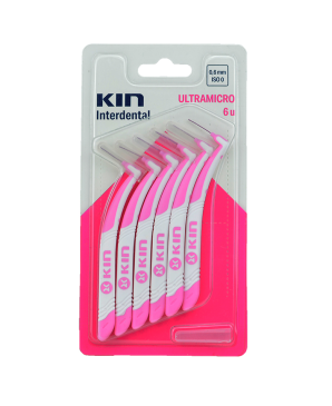Cepillo Interdental Ultramicro 0.6mm Kin x 6 Unidades