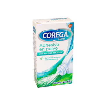 Corega Super Adhesivo en Polvo x 1 Caja con 50g
